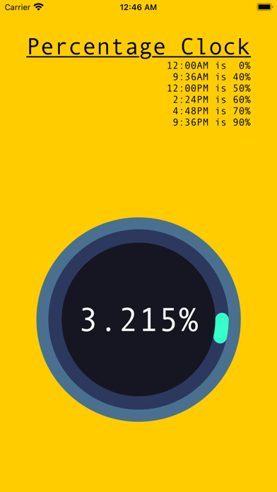Emulate iPhone app Percentage Clock using MyAndroid Emulate iPhone app Percentage Clock using MyAndroid
