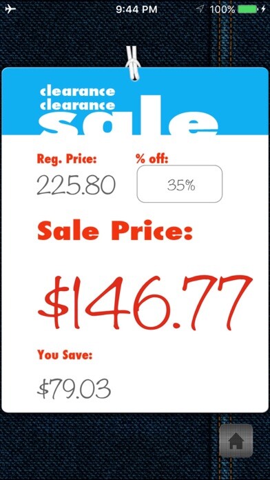 Emulate iPhone app PercentageOff using MyAndroid Emulate iPhone app PercentageOff using MyAndroid