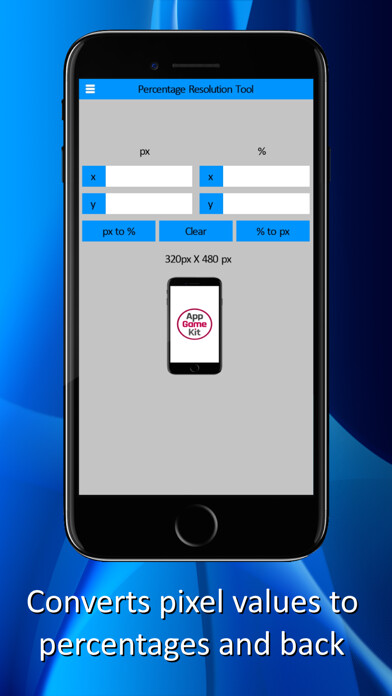 Emulate iPhone app Percentage Resolution Tool using MyAndroid Emulate iPhone app Percentage Resolution Tool using MyAndroid