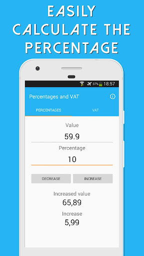 Run android online APK Percentages and VAT Calculator from MyAndroid or emulate Percentages and VAT Calculator using MyAndroid