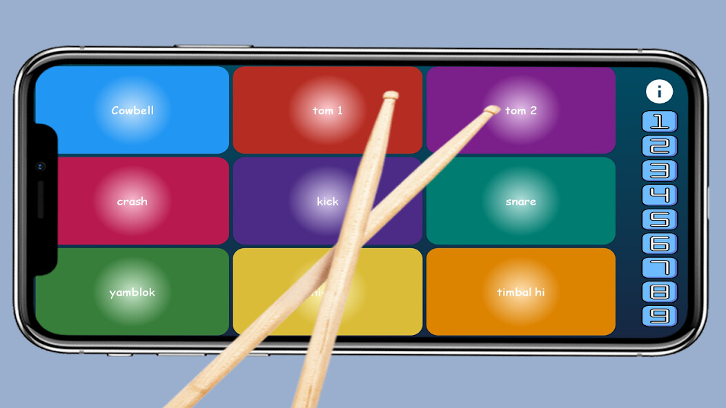 Run android online APK Percusión Pad Musical from MyAndroid or emulate Percusión Pad Musical using MyAndroid Run android online APK Percusión Pad Musical from MyAndroid or emulate Percusión Pad Musical using MyAndroid