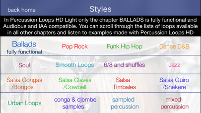 Emulate iPhone app Percussion Loops HD Light using MyAndroid Emulate iPhone app Percussion Loops HD Light using MyAndroid