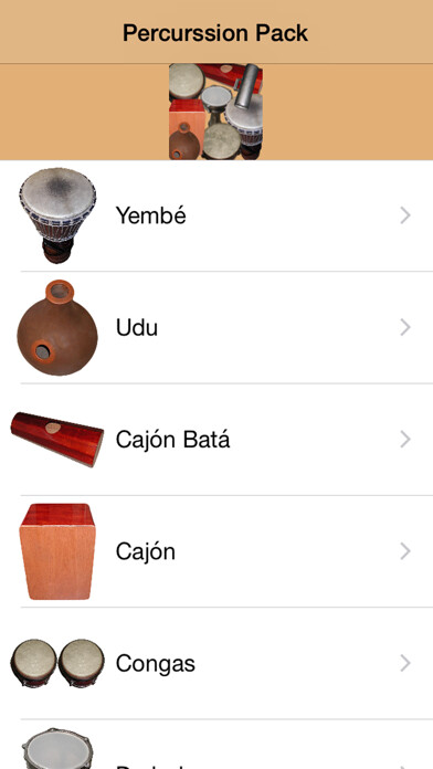 Emulate iPhone app Percussion Pack using MyAndroid Emulate iPhone app Percussion Pack using MyAndroid