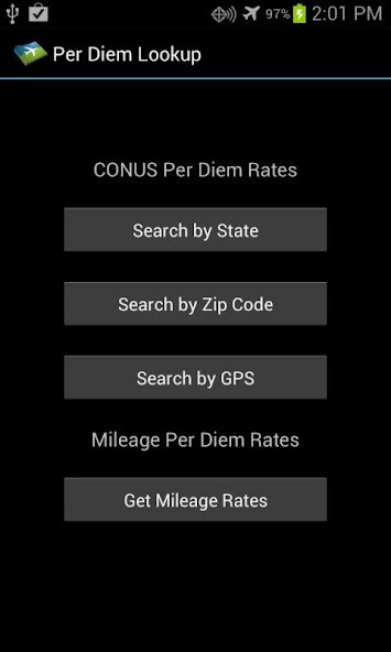 Emulate Android APK Per Diem Lookup Emulate Android APK Per Diem Lookup