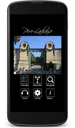 Emulate Android APK Pere-Lachaise App Emulate Android APK Pere-Lachaise App
