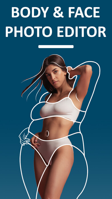 Emulate iPhone app Perfect Body Face Photo Editor using MyAndroid