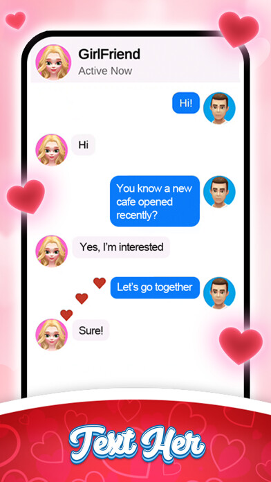 Emulate iPhone app Perfect Date 3D using MyAndroid