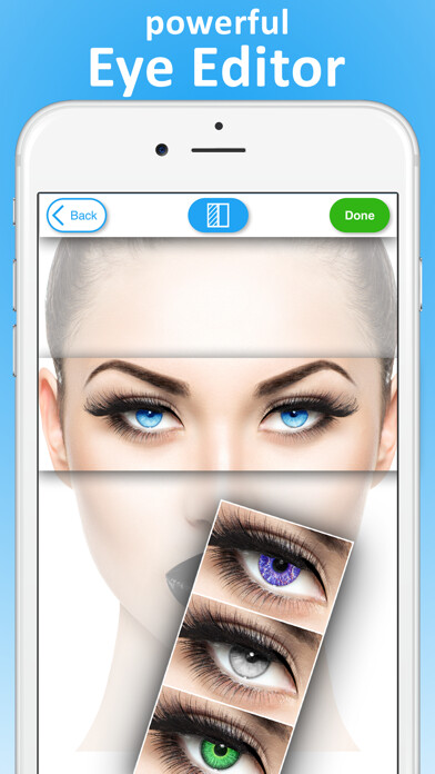 Emulate iPhone app Perfect Eye Color Changer using MyAndroid Emulate iPhone app Perfect Eye Color Changer using MyAndroid
