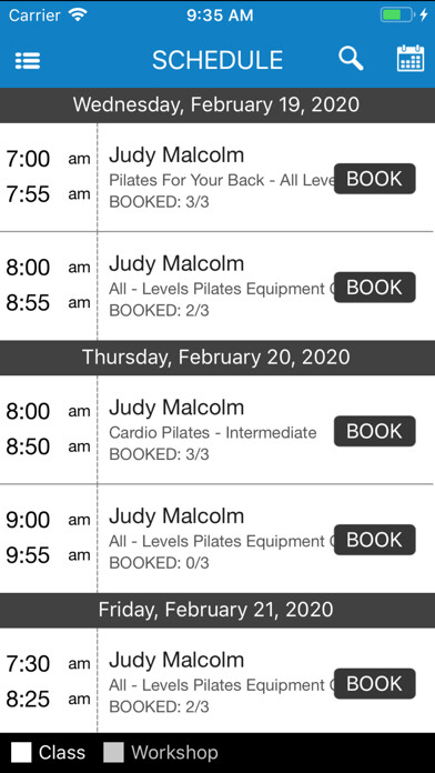 Emulate iPhone app Perfect Fit Pilates & Stretch using MyAndroid