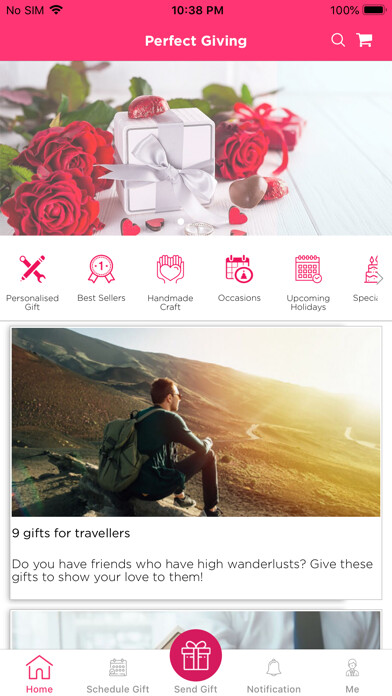 Emulate iPhone app Perfect Giving using MyAndroid Emulate iPhone app Perfect Giving using MyAndroid