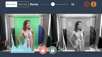 Emulate iPhone app Perfect Green Screen using MyAndroid