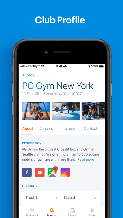 Emulate iPhone app Perfect Gym Go using MyAndroid