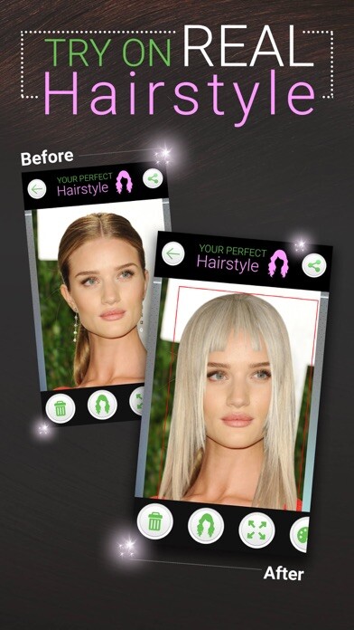Emulate iPhone app Perfect Hairstyle Women PRO using MyAndroid