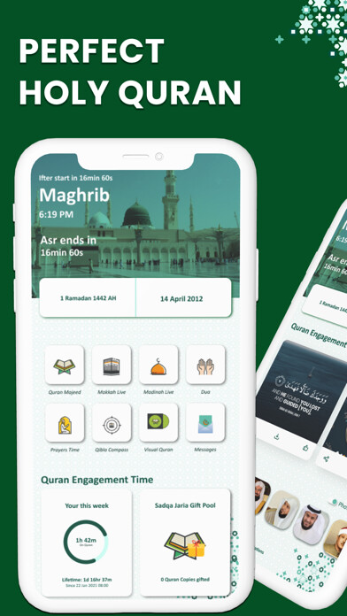 Emulate iPhone app Perfect Holy Quran using MyAndroid