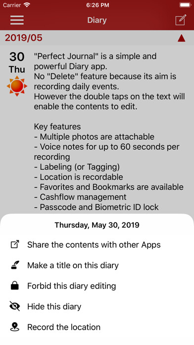 Emulate iPhone app Perfect Journal using MyAndroid Emulate iPhone app Perfect Journal using MyAndroid