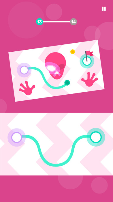 Emulate iPhone app Perfect Line using MyAndroid