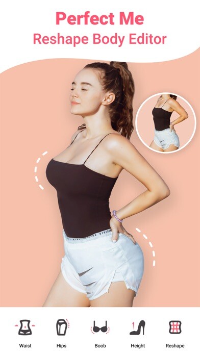 Run android online APK Perfect Me -Face  Body Editor from MyAndroid or emulate Perfect Me -Face  Body Editor using MyAndroid