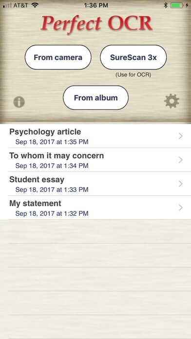 Emulate iPhone app Perfect OCR using MyAndroid Emulate iPhone app Perfect OCR using MyAndroid