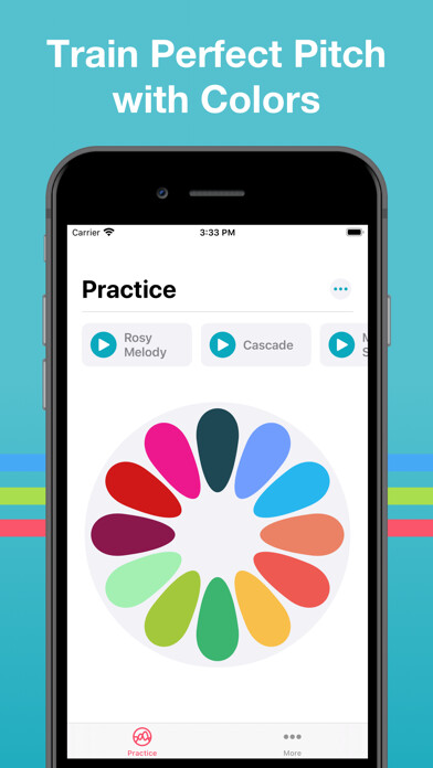 Emulate iPhone app Perfect Pitch — Synesthesia using MyAndroid Emulate iPhone app Perfect Pitch — Synesthesia using MyAndroid