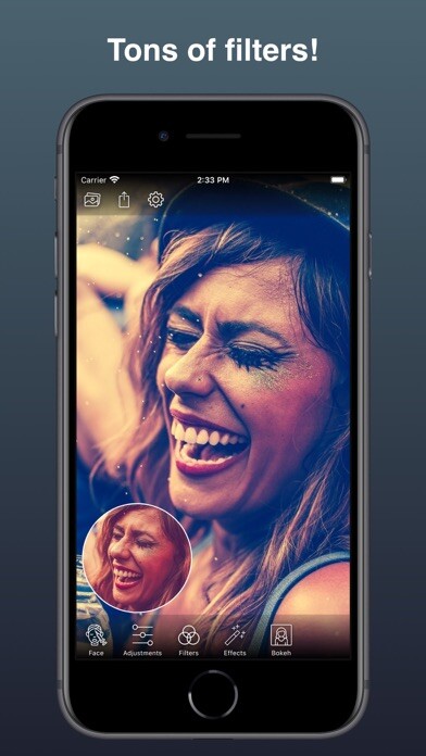 Emulate iPhone app Perfect Portrait Retouch Face using MyAndroid