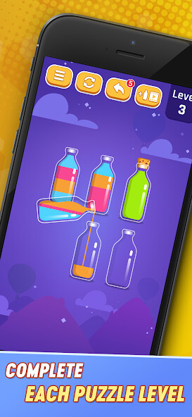 Run android online APK Perfect Pouring - Water Sort from MyAndroid or emulate Perfect Pouring - Water Sort using MyAndroid
