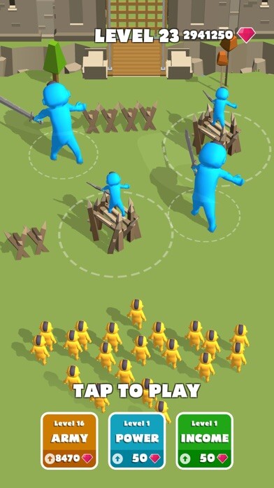 Emulate iPhone app Perfect Rush! using MyAndroid