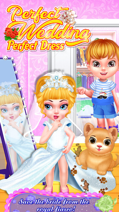 Emulate iPhone app Perfect Wedding Perfect Dress using MyAndroid
