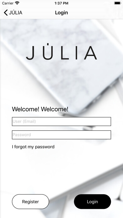 Emulate iPhone app Perfumerías Julia using MyAndroid Emulate iPhone app Perfumerías Julia using MyAndroid