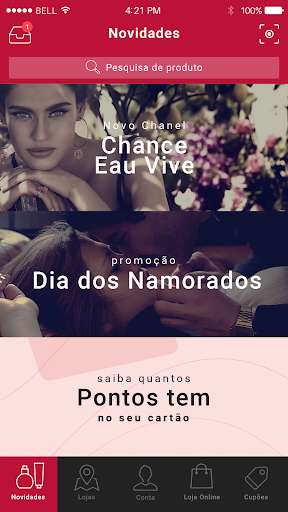 Emulate Android APK Perfumes  Companhia Like Me