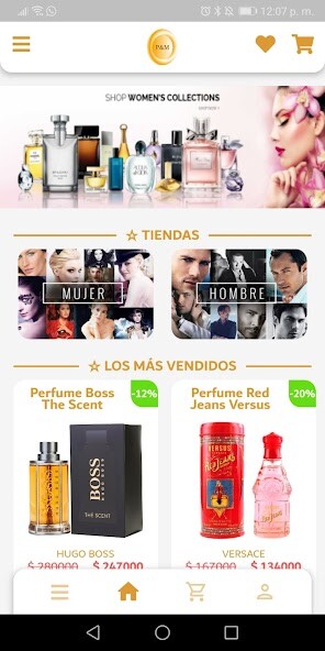 Run android online APK Perfumes y Marcas from MyAndroid or emulate Perfumes y Marcas using MyAndroid