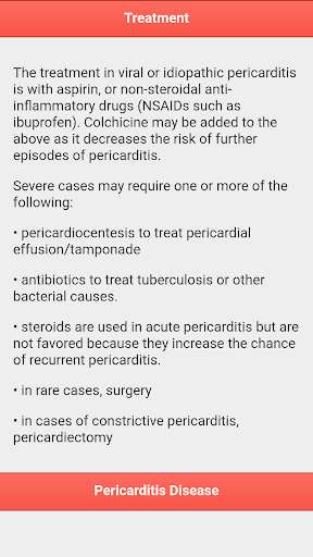 Run android online APK Pericarditis Disease from MyAndroid or emulate Pericarditis Disease using MyAndroid