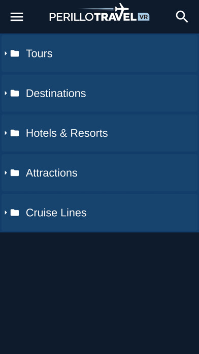 Emulate iPhone app PerilloTravelVR using MyAndroid Emulate iPhone app PerilloTravelVR using MyAndroid