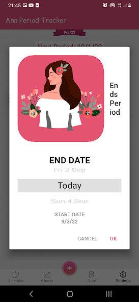 Run android online APK Period tracke : ovulation from MyAndroid or emulate Period tracke : ovulation using MyAndroid Run android online APK Period tracke : ovulation from MyAndroid or emulate Period tracke : ovulation using MyAndroid
