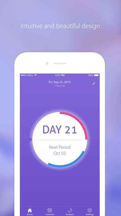Emulate iPhone app Period Tracker - Menstrual & Ovulation Calendar using MyAndroid Emulate iPhone app Period Tracker - Menstrual & Ovulation Calendar using MyAndroid