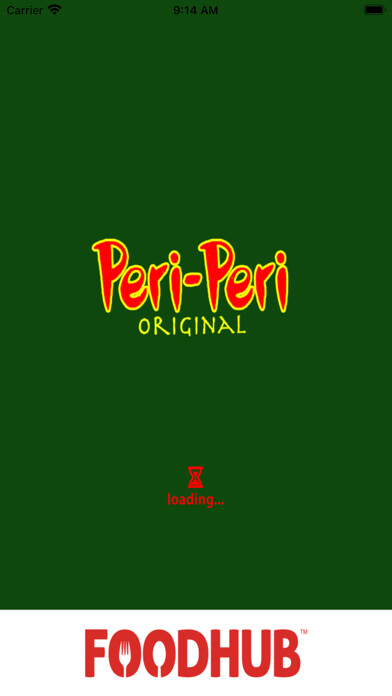 Emulate iPhone app Peri Peri Original Hemel using MyAndroid