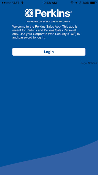 Emulate iPhone app Perkins Sales using MyAndroid Emulate iPhone app Perkins Sales using MyAndroid