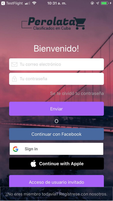 Emulate iPhone app Perolata using MyAndroid Emulate iPhone app Perolata using MyAndroid