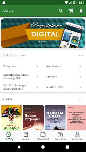 Run android online APK Perpustakaan SMP Negeri 9 Palopo from MyAndroid or emulate Perpustakaan SMP Negeri 9 Palopo using MyAndroid