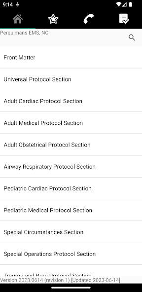 Run android online APK Perquimans EMS Protocols from MyAndroid or emulate Perquimans EMS Protocols using MyAndroid