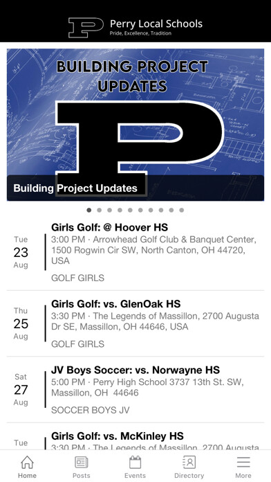 Emulate iPhone app Perry Local School using MyAndroid Emulate iPhone app Perry Local School using MyAndroid