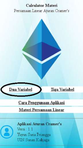 Run android online APK Persamaan Linear OK from MyAndroid or emulate Persamaan Linear OK using MyAndroid