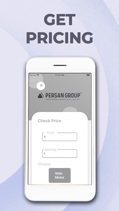 Emulate iPhone app PERSAN GROUP using MyAndroid