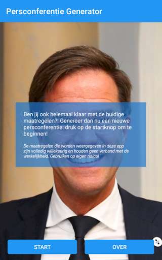 Run android online APK Persconferentie Generator from MyAndroid or emulate Persconferentie Generator using MyAndroid