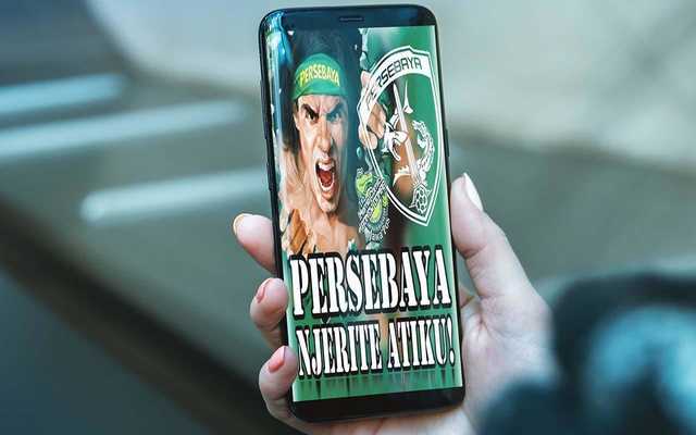 Emulate Android APK Persebaya Wallpaper