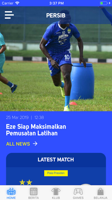 Emulate iPhone app Persib using MyAndroid Emulate iPhone app Persib using MyAndroid