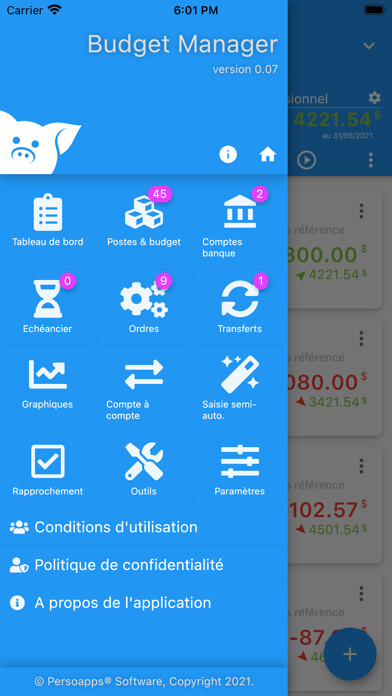 Emulate iPhone app PersoApps Budget using MyAndroid Emulate iPhone app PersoApps Budget using MyAndroid