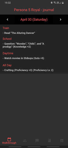 Run android online APK Persona 5 Royal Journal from MyAndroid or emulate Persona 5 Royal Journal using MyAndroid