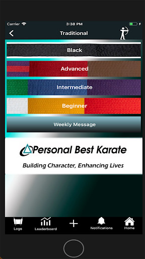 Emulate Android APK Personal Best Karate