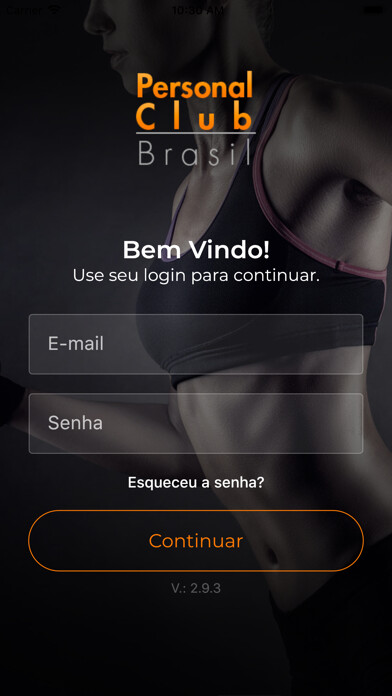 Emulate iPhone app PERSONAL CLUB BRASIL using MyAndroid