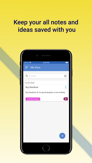 Emulate iPhone app Personal Diary & Notes using MyAndroid Emulate iPhone app Personal Diary & Notes using MyAndroid